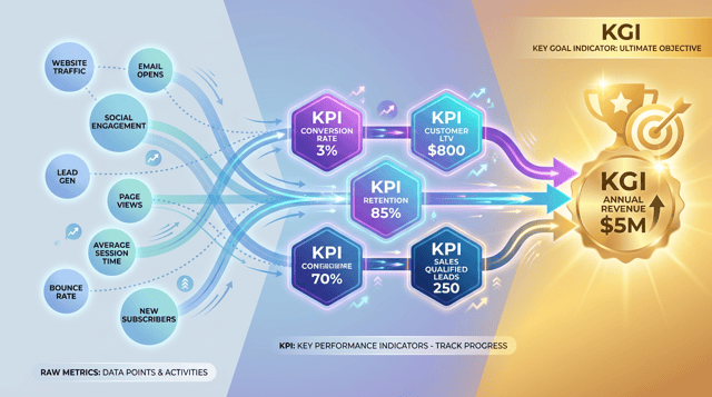 KGIとは?KPIとの違い・設定方法・具体例をわかりやすく解説